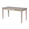 International Concepts Writing Desk with Drawer, Large 26 in D X 26 H, 30 W X Hardwood, Washed Gray Taupe OF09-42 - alternate 10